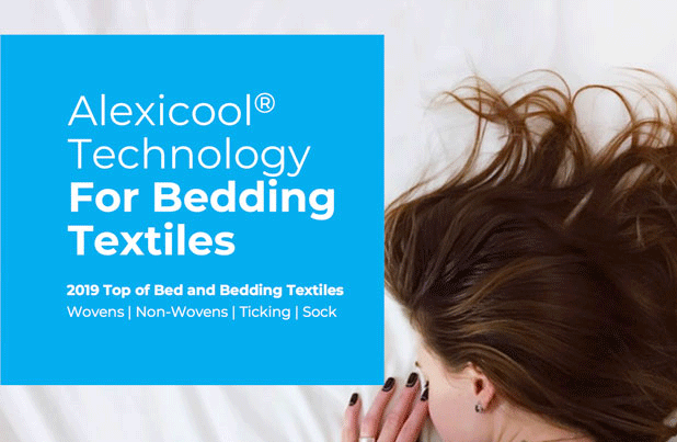 ALEXICOOL® TECHNOLOGY FOR BEDDING TEXTILES