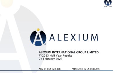 Alexium FY2023 Half Year Presentation
