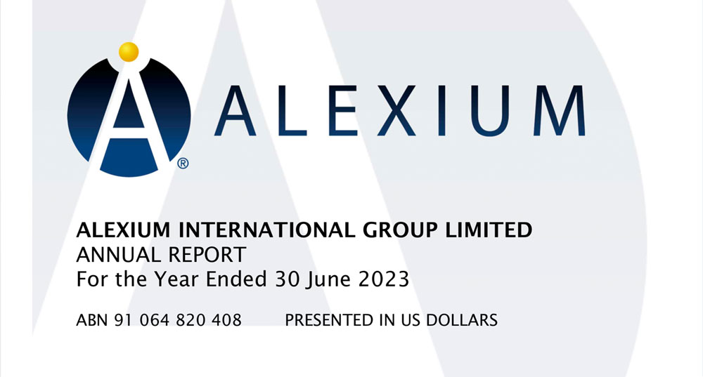 Alexium FY2023 Annual Report