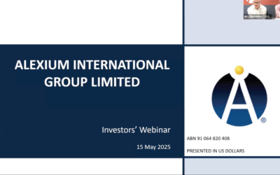 Alexium Investors’ Webinar – 15 May 2025 – Meeting Presentation & Recording