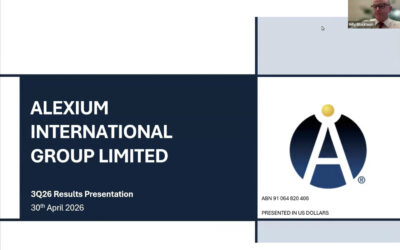 Alexium International Group Limited 3Q26 Results Presentation